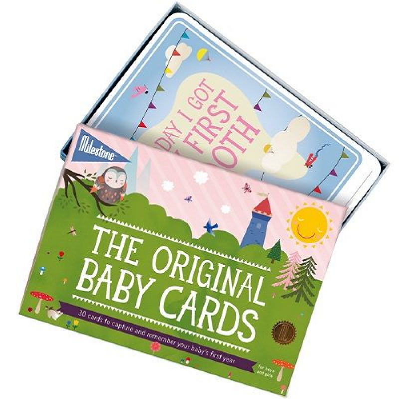 Milestone cards Φωτο-κάρτες για το νεογέννητο  στα αγγλικά 